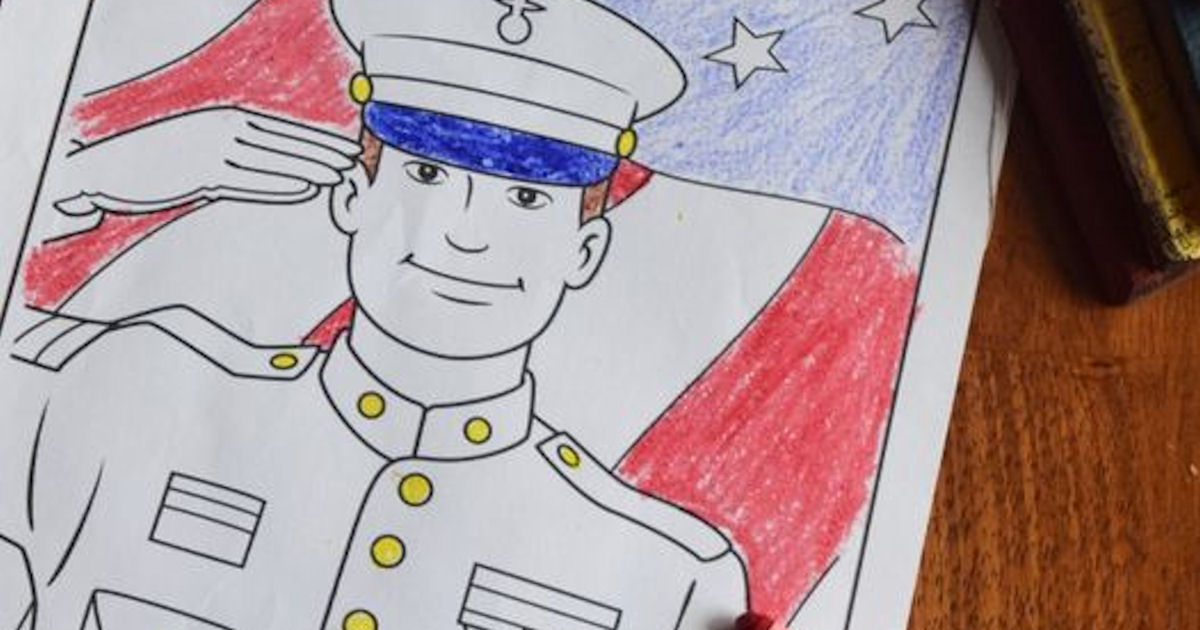 FREE Crayola Veterans Day Sold...