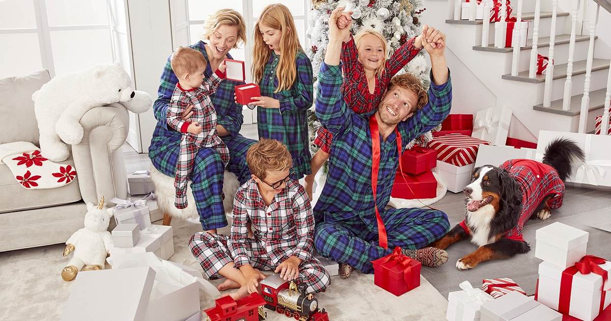 Save up to 50% on Matching Family Pajamas Now