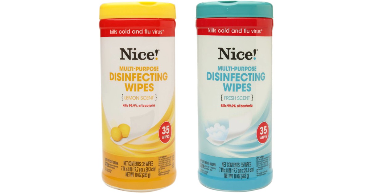 Nice! Disinfecting Wipes ONLY $1.87 Shipped on Walgreens.com