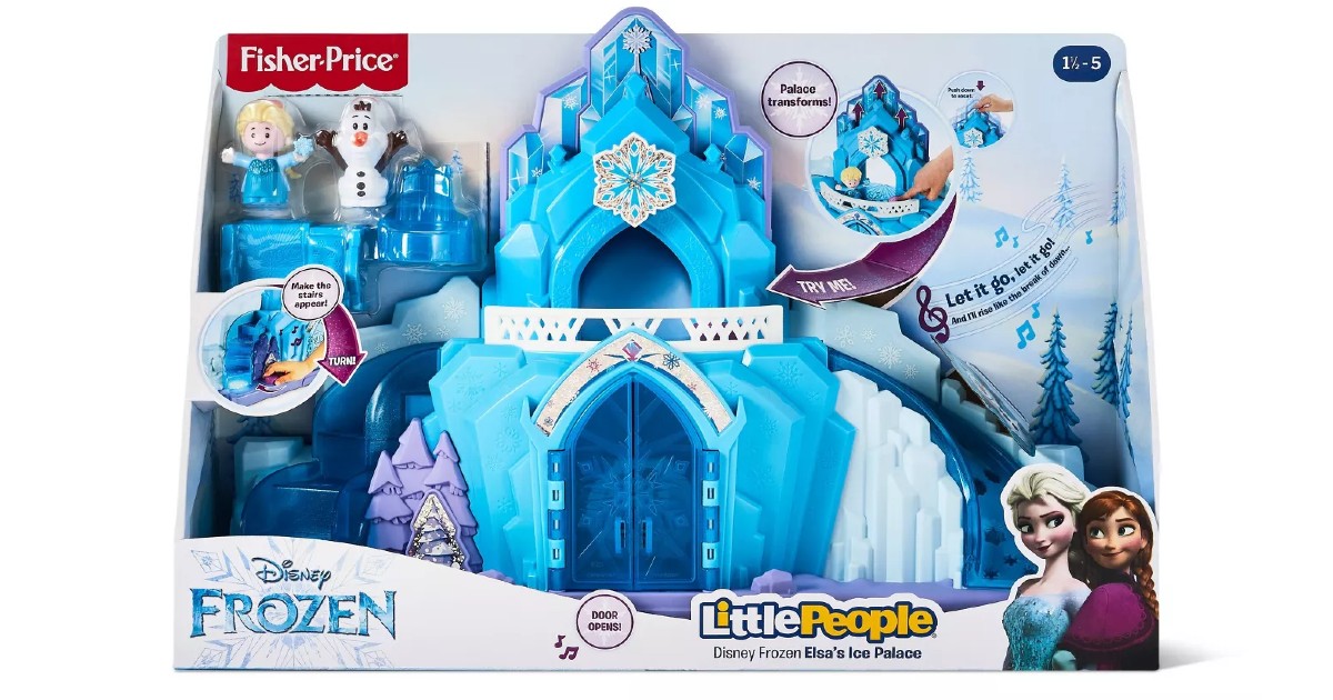 Fisher-Price Disney Frozen Elsa's Ice Palace ONLY $28.49