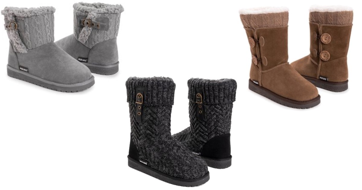 Muk Luks Women’s Comfort Boots ONLY $19.99 (Reg. $65)