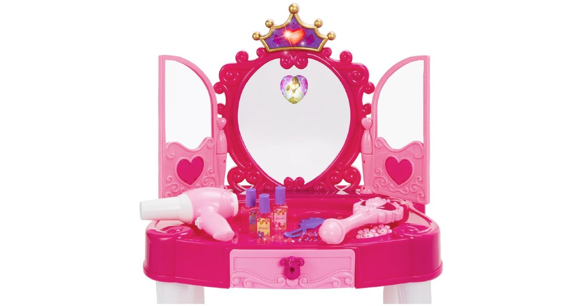 Kids Princess Vanity Mirror w/ Accessories ONLY $40.99 (Reg $80)
