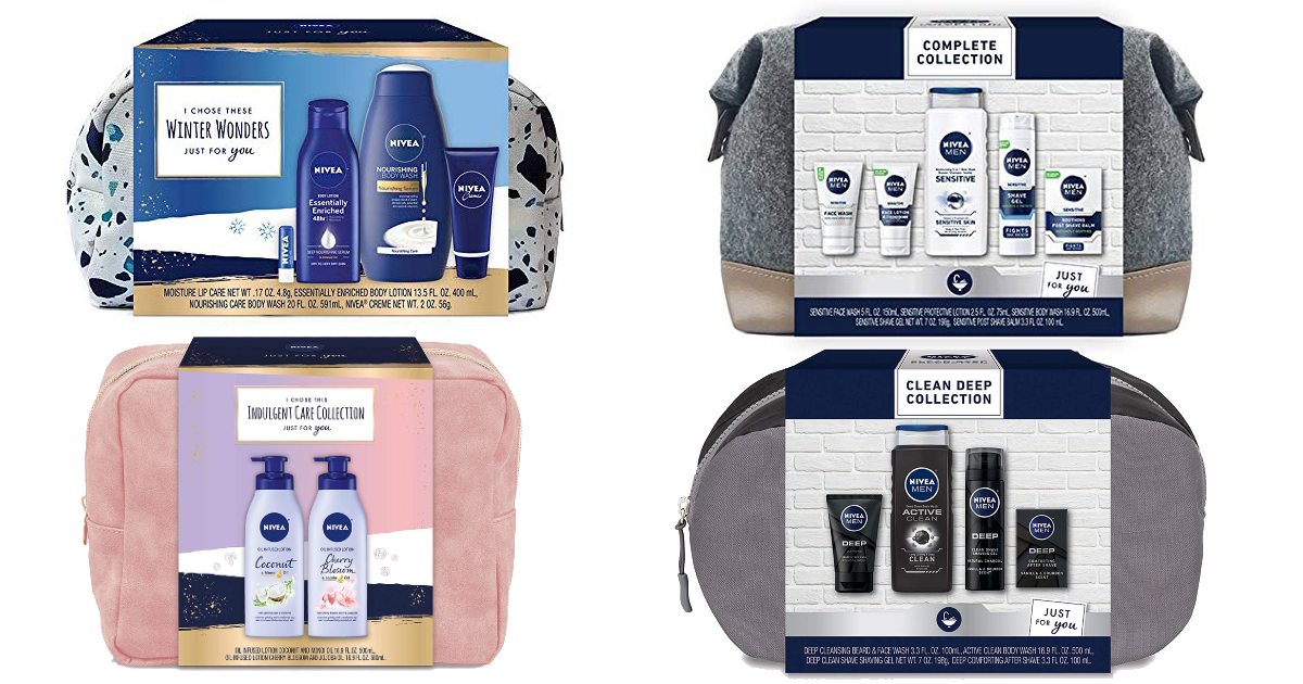 Save 45% on Nivea Gift Sets Today Only