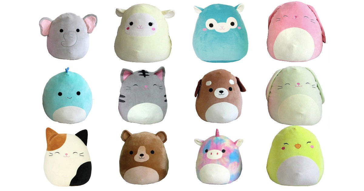 Squishmallow 16-Inch Animal Pl...