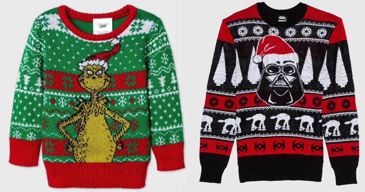 Ugly Christmas Sweaters as Low as $8.39 at Target (Reg. $14) - Daily Deals &amp; Coupons