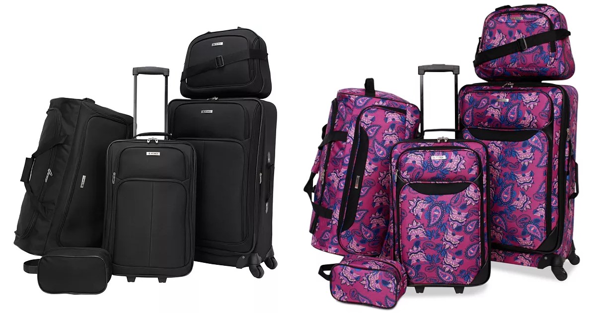5-Piece Luggage Sets ONLY $49.99 Shipped (Reg. $240)