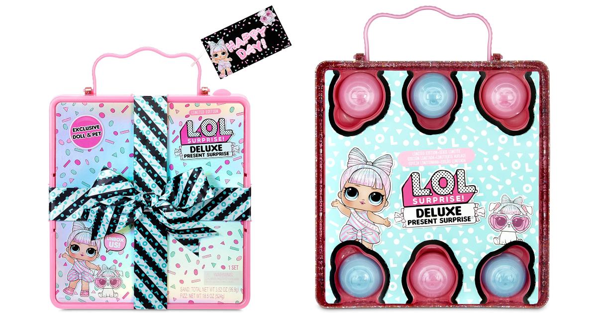 LOL Surprise Deluxe Present Pink ONLY $16.99 (Reg. $30)