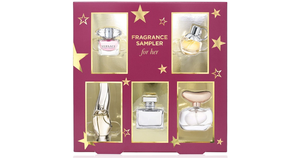 5-Piece Fragrance Sampler Gift Set ONLY $15 (Reg. $35)