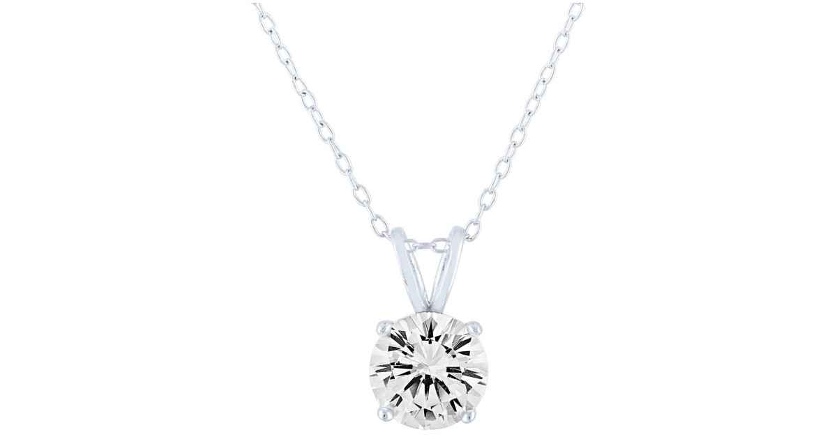 Sterling Silver Pendant Necklace ONLY 10 at JCPenney Daily Deals