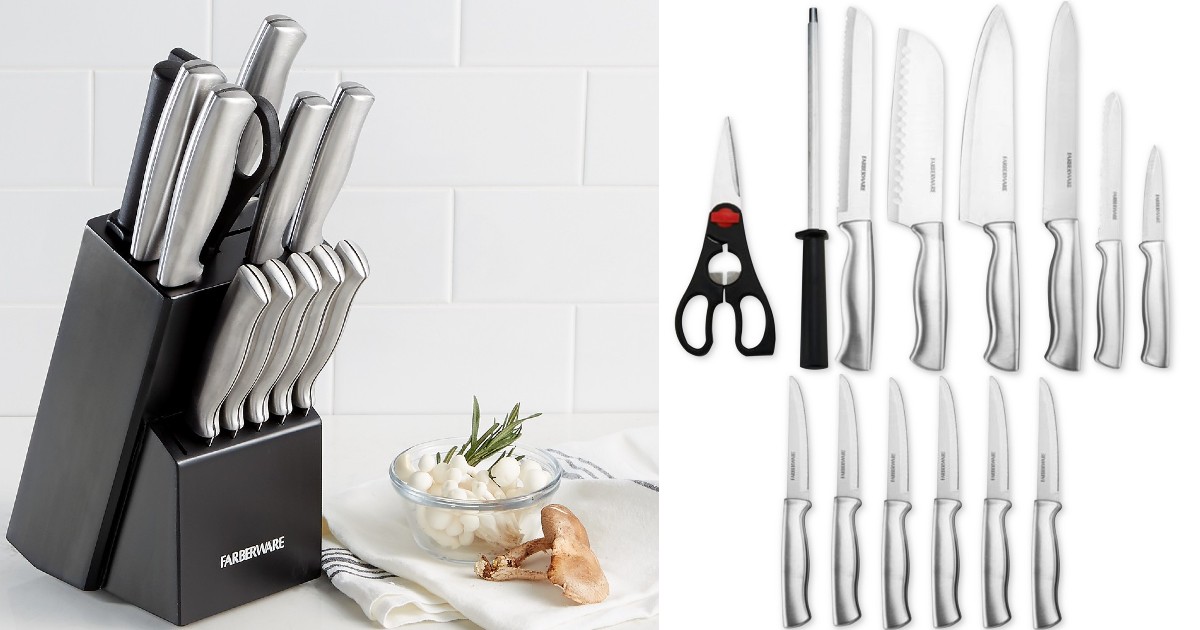 Farberware 15-Piece Cutlery Set ONLY $19.99 (Reg $70)