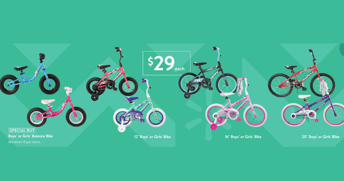 Kids Bikes ONLY $29 (reg $58).