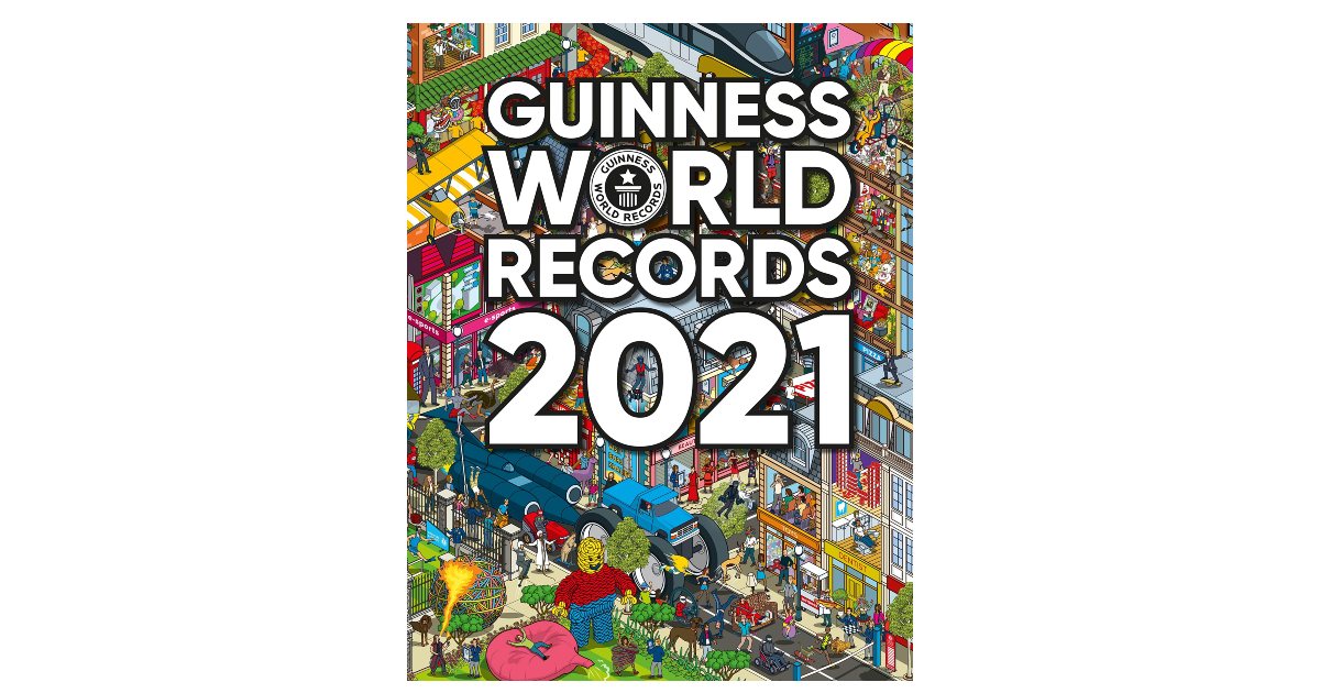 Guinness World Records 2021 Hardcover Book ONLY $13.25 (Reg $29)