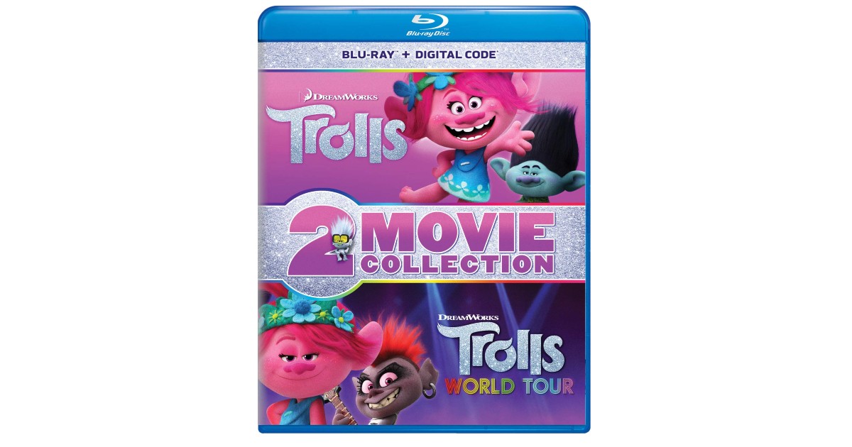 Trolls & Trolls World Tour 2-Movie Collection $14.99 (Reg. $45)