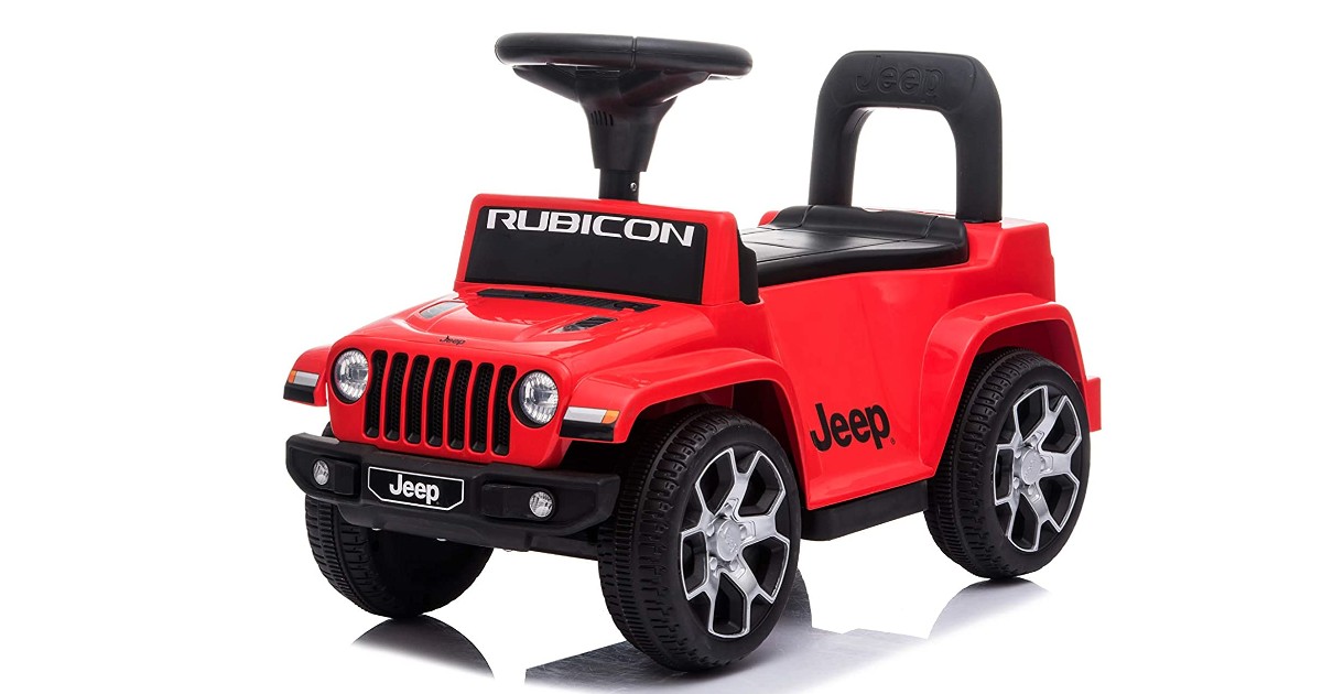 Jeep Rubicon Push Car on Amazon