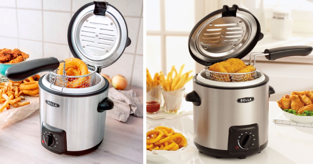 Bella Deep Fryer ONLY 14.99 at Best Buy (Reg 30) Daily Deals & Coupons