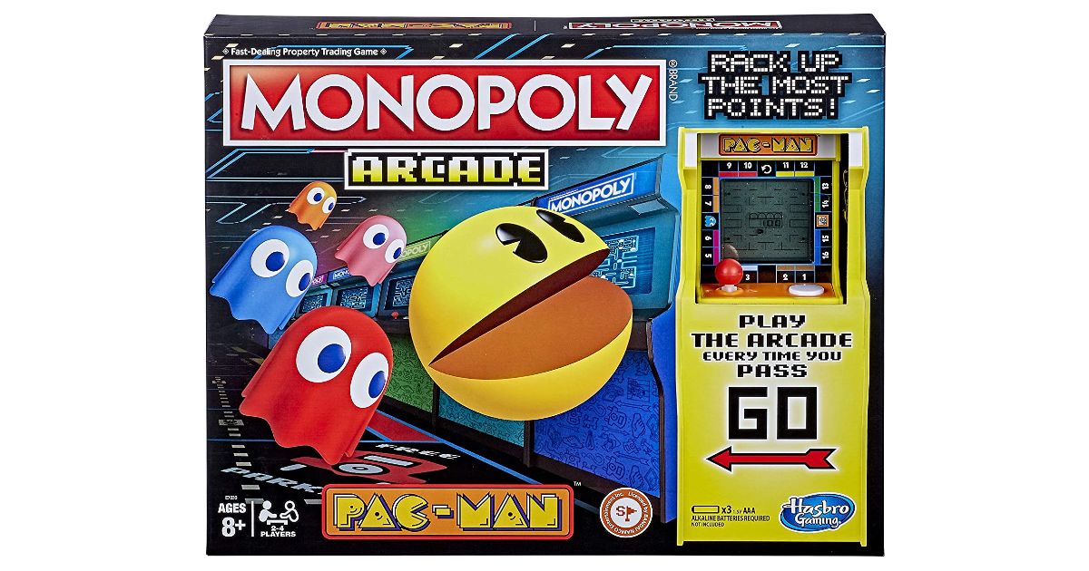 Monopoly Arcade Pac-Man Board Game ONLY $15 (Reg. $30)