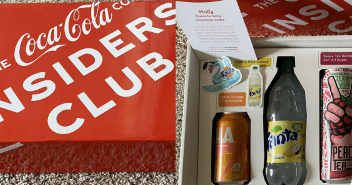 Coca-Cola Insiders Club - Limited Enrollment for Freebies TODAY - Free  Product Samples