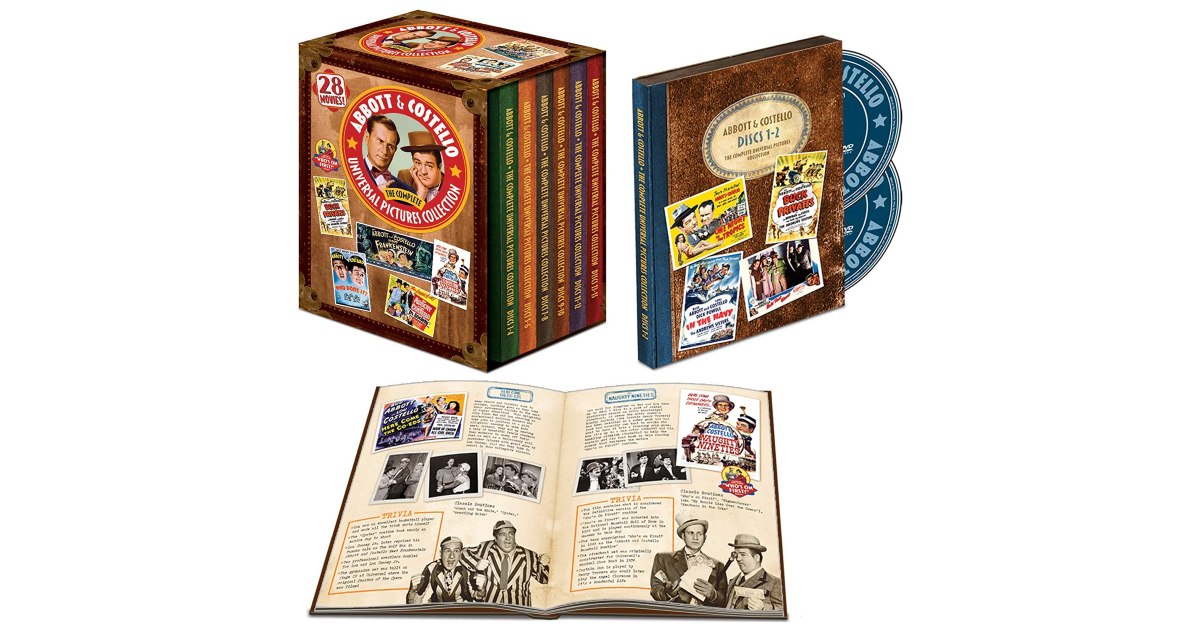 Save 70% on Abbott & Costello: Universal Pictures CollectionÂ