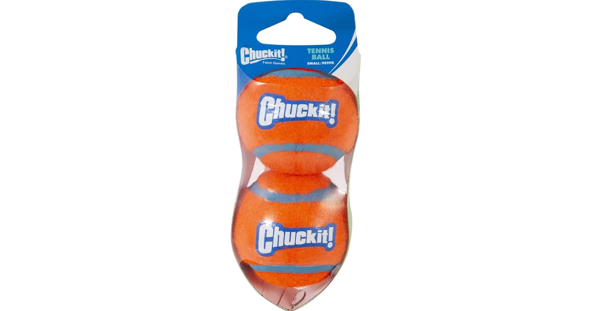 Chuckit! Small Tennis Ball 2-Pack ONLY $1.06