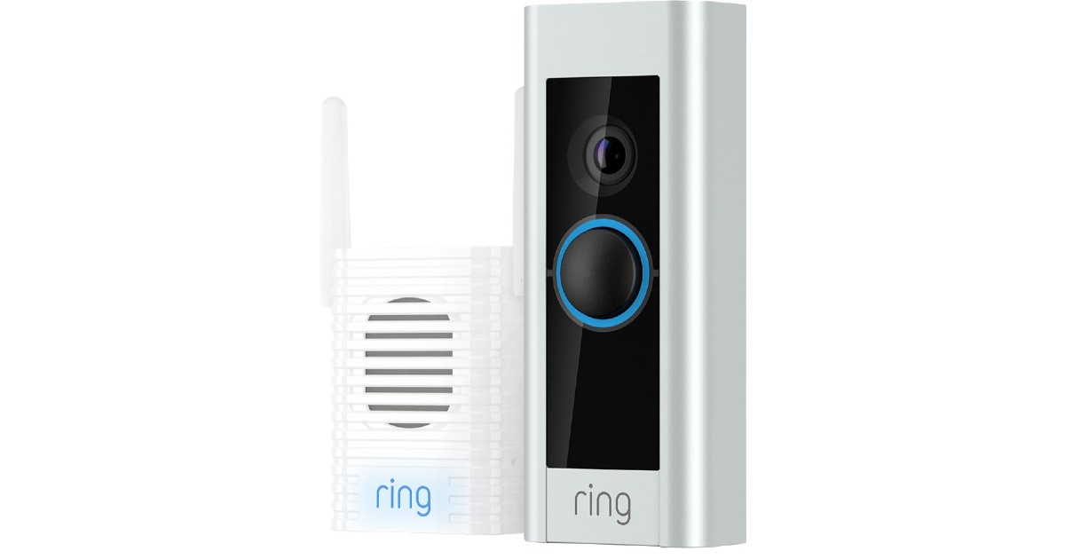 Ring Video Doorbell Pro with Chime Pro ONLY $164.99 (Reg $300)