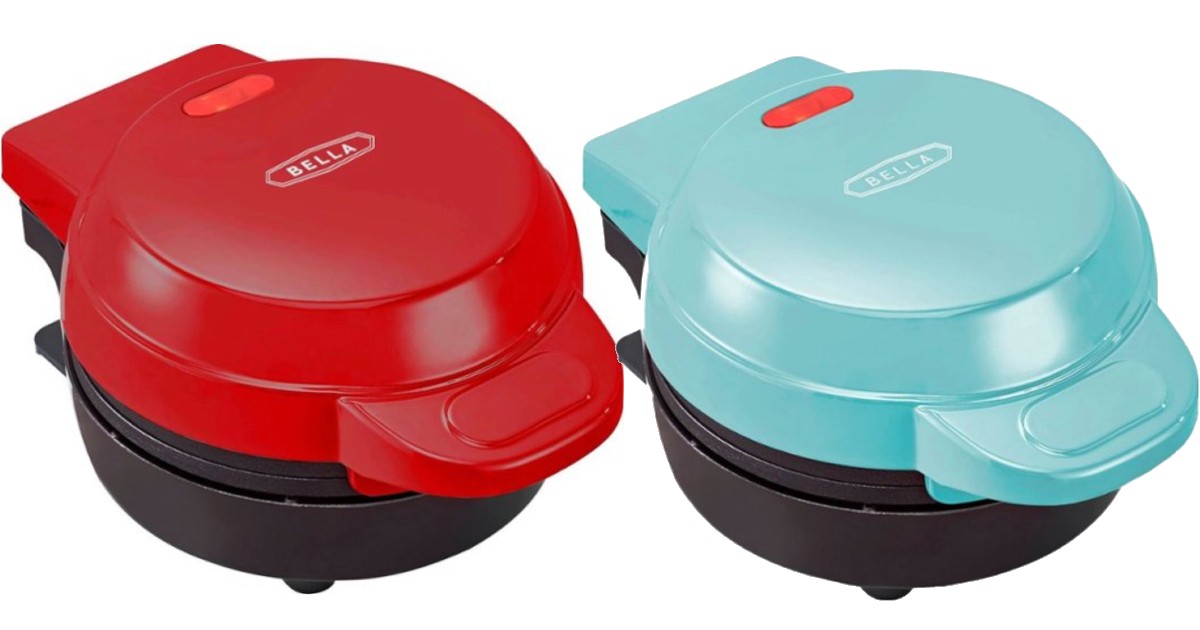 bella mini waffle maker unicorn