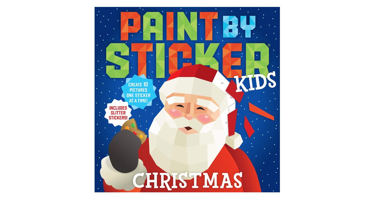 Paint by Sticker Kids: Christmas ONLY $6.63 (Reg. $10)