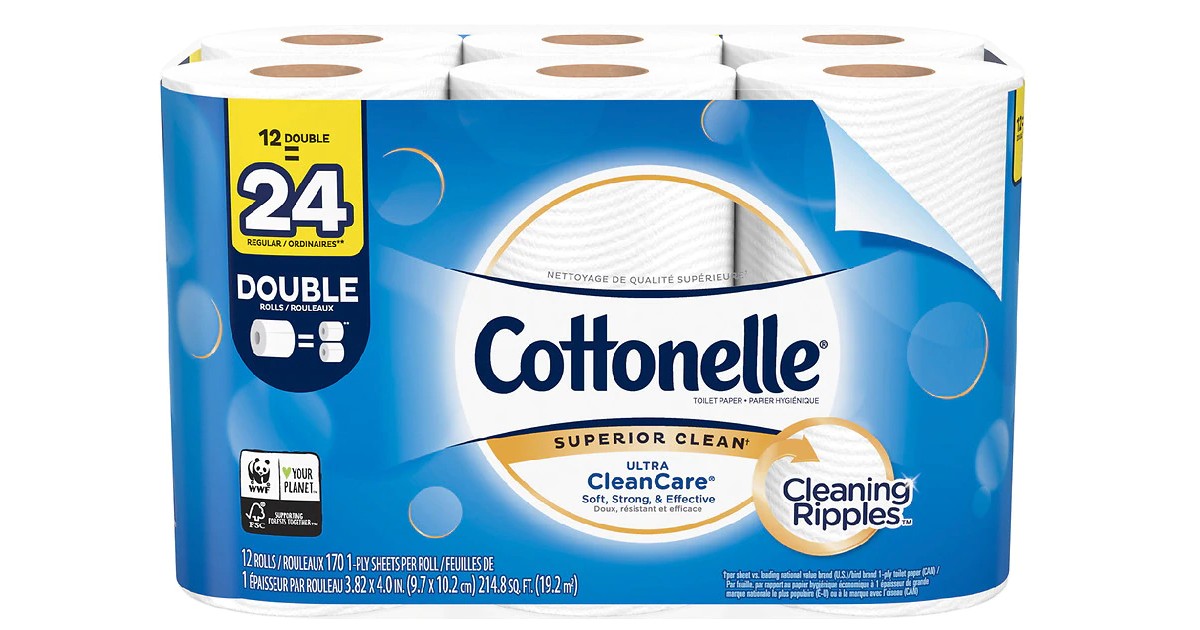 Cottonelle Toilet Paper 12-Pk ONLY $4.99 at Walgreens (Reg $10) - Daily ...