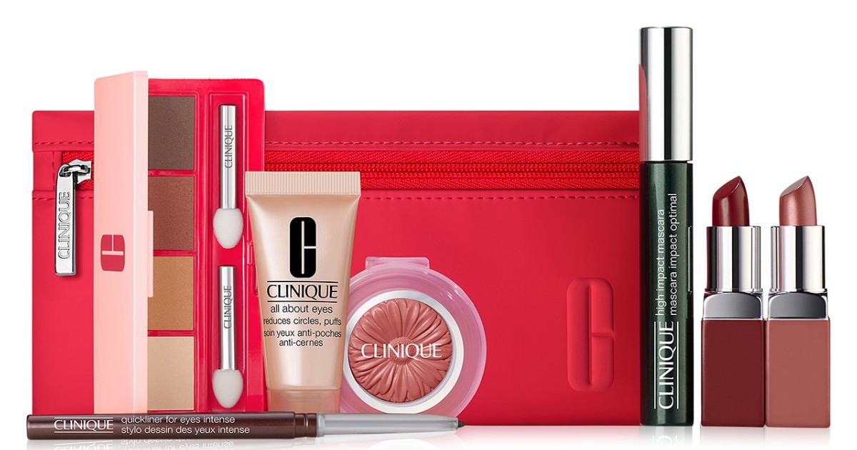 Clinique 8-Piece Gift Set ONLY $23.50 at Macy's ($160 Value)