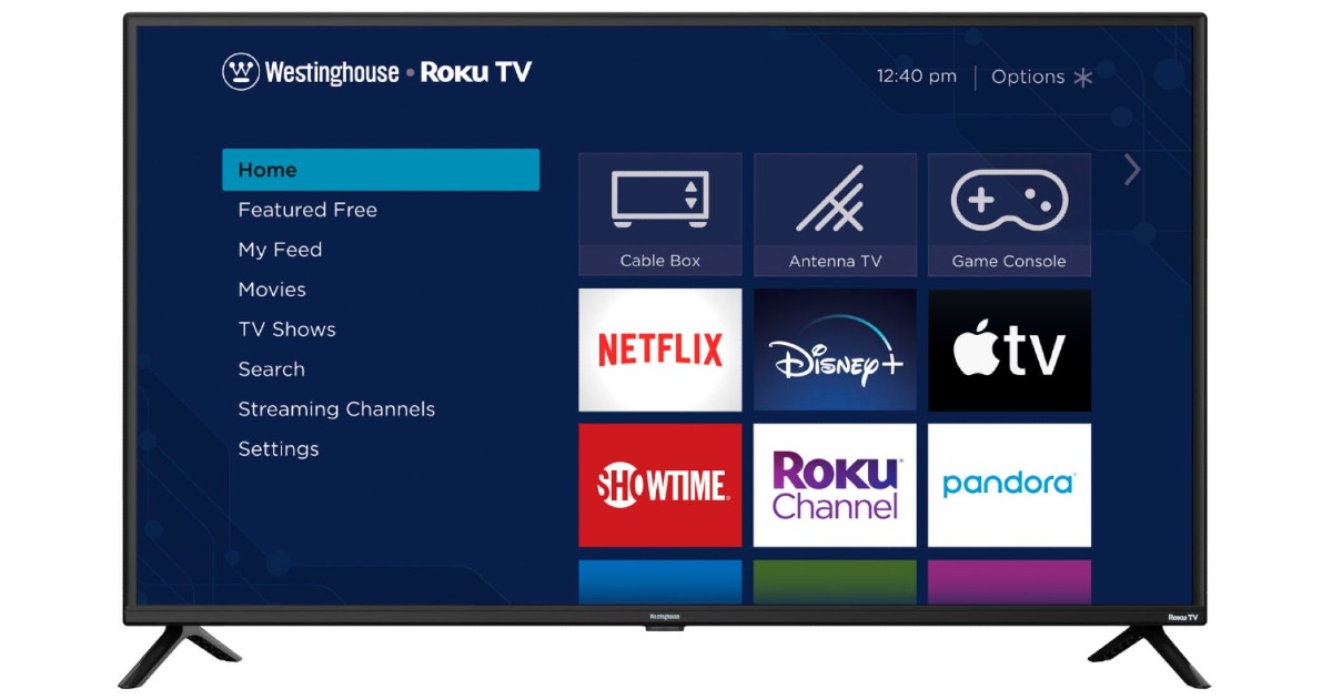 Westinghouse 42-In LED TV Roku Smart TV ONLY $169.99 (Reg $210)