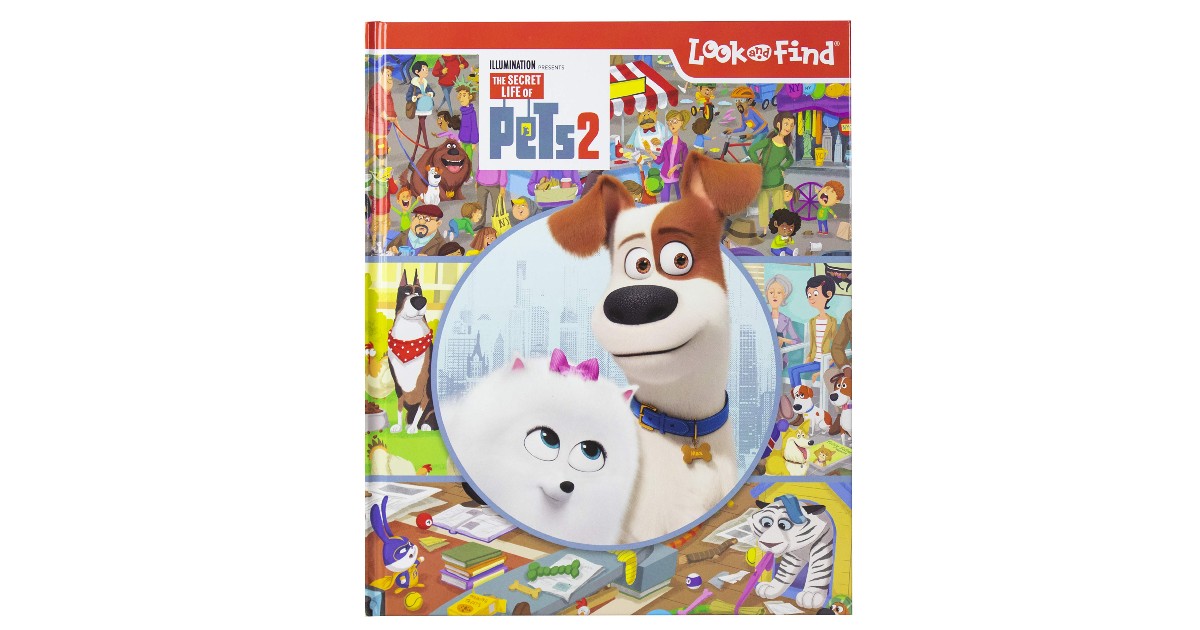 Secret Life of Pets 2 Look and Find Activity Book $5 (Reg. $11)