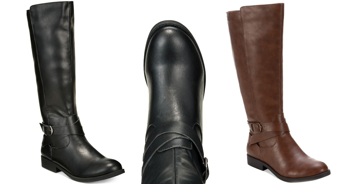 Style & Co Madixe Riding Boots ONLY $19.99 (Reg $50)