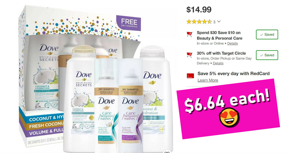 Beauty Gift Sets for 6.64 (reg 15!) at Target Daily Deals & Coupons