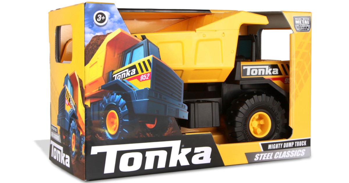 Tonka Steel Classics Mighty Dump Truck ONLY $26.24 (Reg $35)