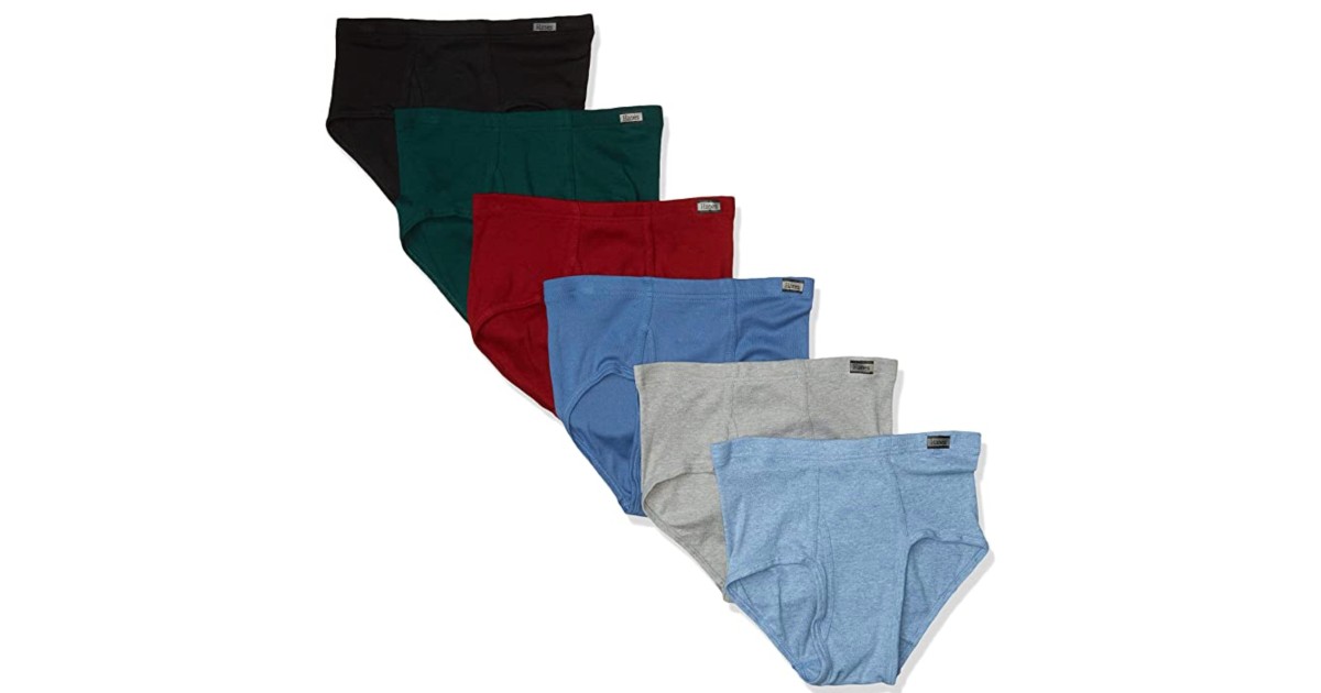 Hanes Men’s Briefs 6-Pack ONLY $11.19 at Amazon