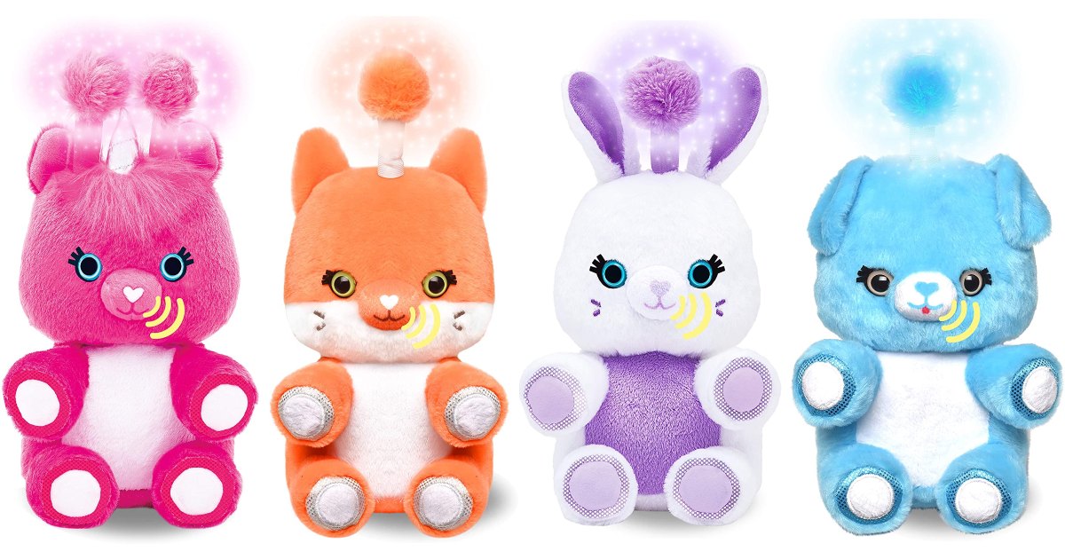 Fuzzible Friends Interactive Plush ONLY $11.99 (Reg. $20)