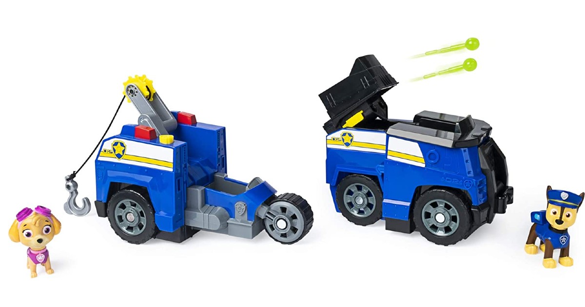 Paw Patrol 2-in-1 Transforming Police Cruiser $12.49 (Reg. $25)