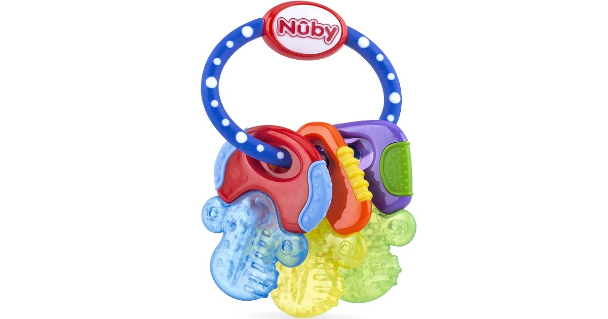 Nuby Ice Gel Teether Keys at Amazon