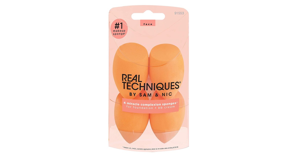 Real Techniques Makeup Blenders 4-Pack $8.09 (Reg. $14)