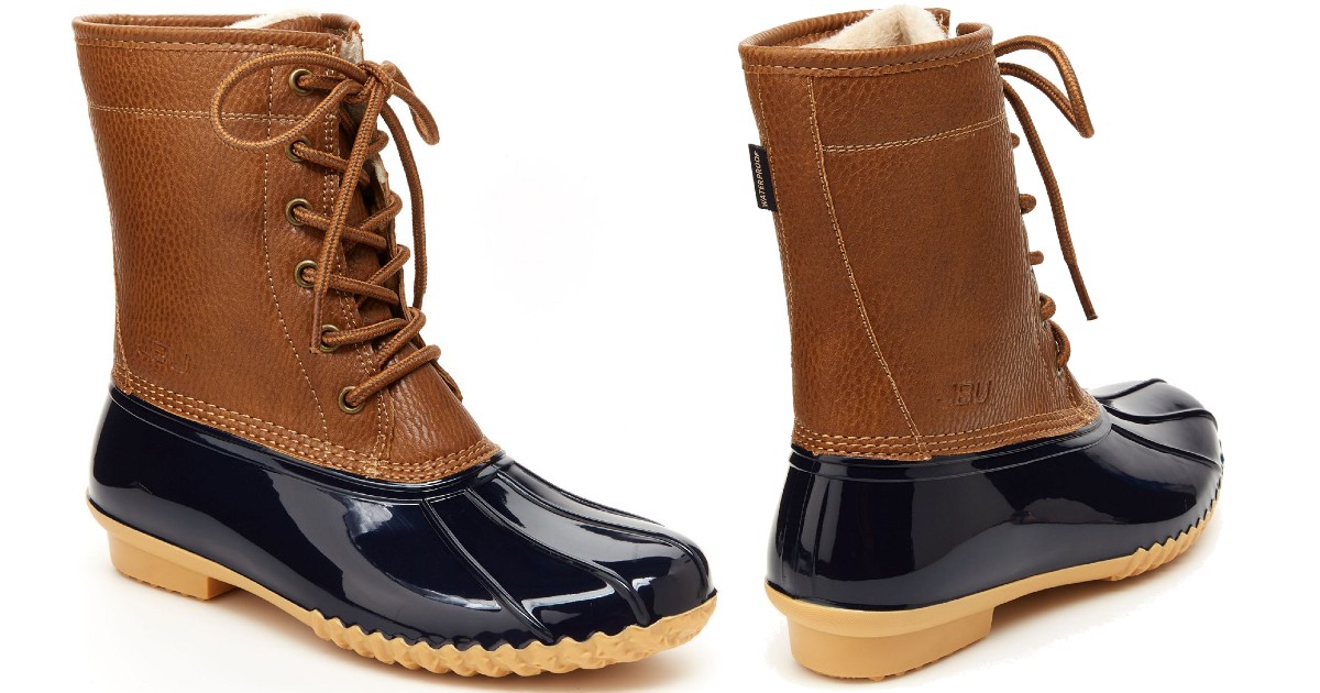 Maplewood Casual Duck Boots ONLY $15.99 (Reg $70)