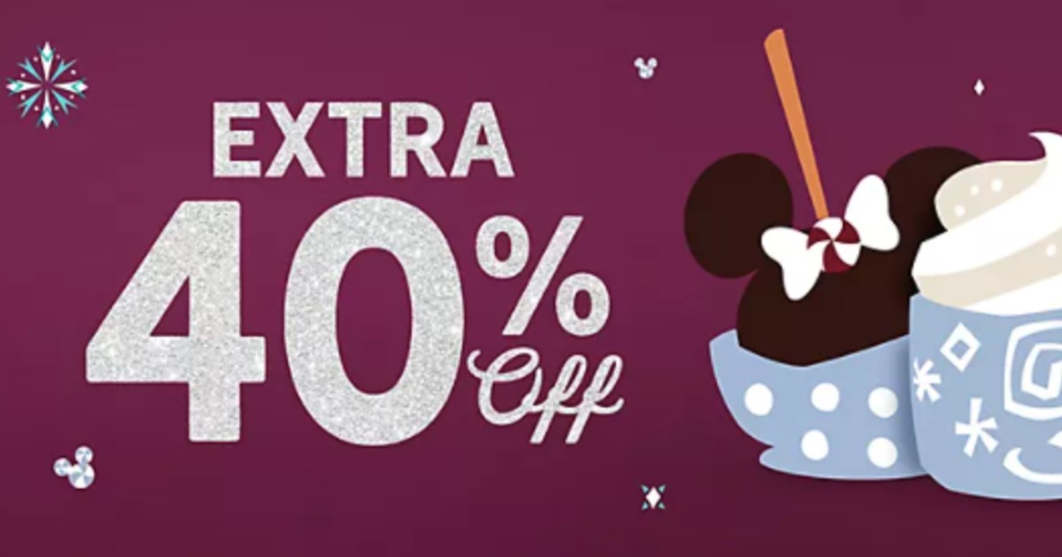 Extra 40% Off Regular & Sale-Priced Items at ShopDisney