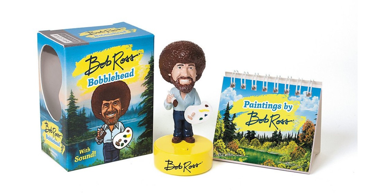 Bob Ross Bobblehead with Sound ONLY $6.85 (Reg. $13)