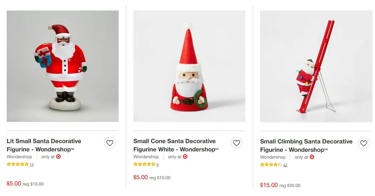 Christmas Decor at Target is HALF OFF!