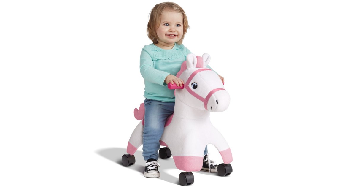 Caster Ride-on Horse ONLY $19.94 at Walmart (Reg $30)