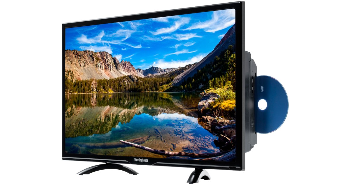 Westinghouse 24-In DVD Combo HD TV ONLY $89.99 (Reg $150)