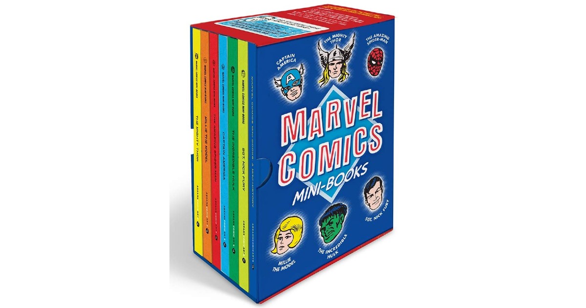 Marvel Comics Mini-Books Collectible Boxed Set $11.93 (Reg. $30)