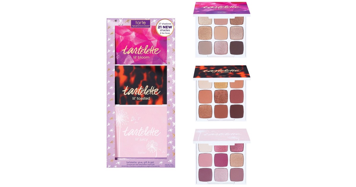 Tarte 3-Piece Eyeshadow Set $29.40 Shipped ($270 Value)