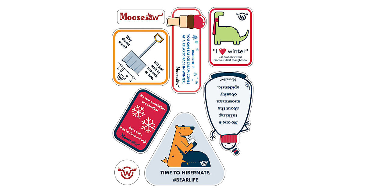 FREE Moosejaw Stickers