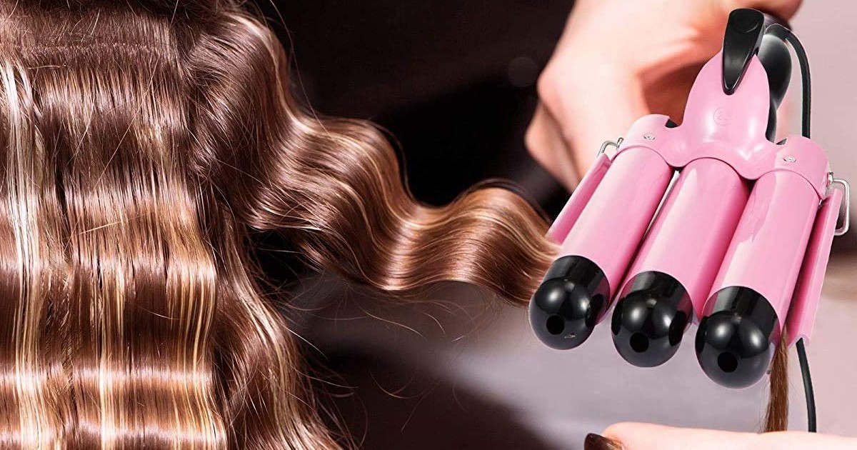 3 Barrel Curling Iron Wand ONLY $29.99 (Reg $40)