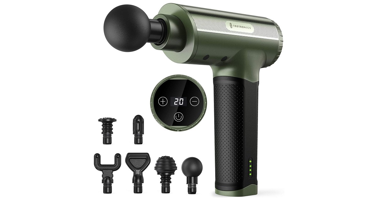 Massage Gun ONLY 69.99 Shipped at Amazon (Reg 120) Daily Deals