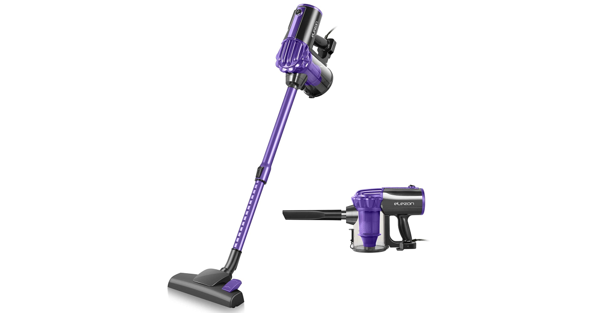 Elezon 2 in 1 Stick Vacuum Cleaner 39.89 with Coupon Daily Deals & Coupons